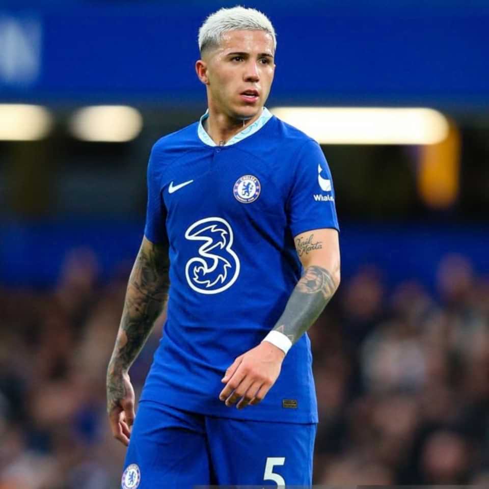 Enzo Fernandez – Match issued – Premier League 2023 - Image 7