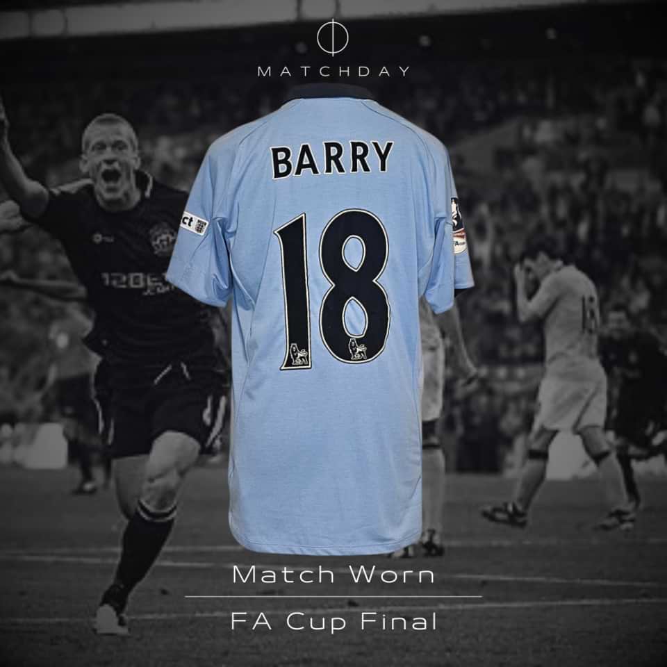 Gareth Barry – Match issued FA Cup Final 2013 – Manchester City - Image 3