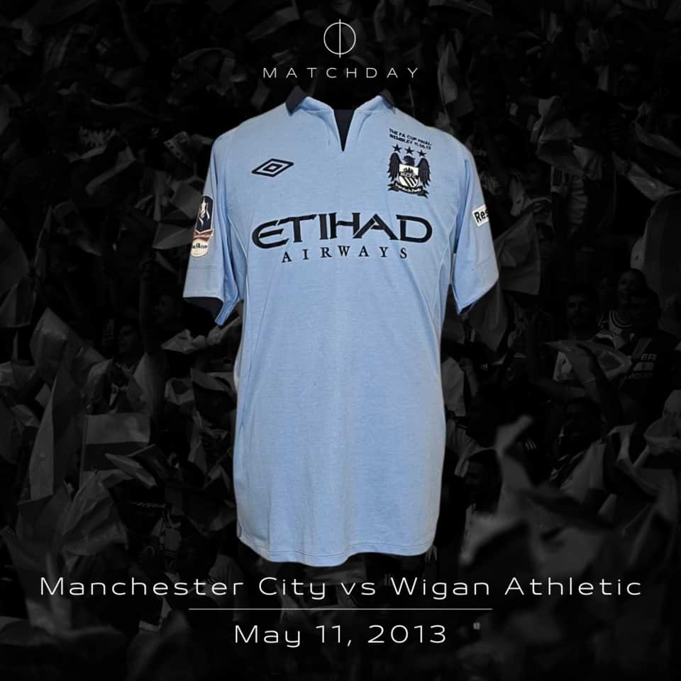 Gareth Barry – Match issued FA Cup Final 2013 – Manchester City - Image 4
