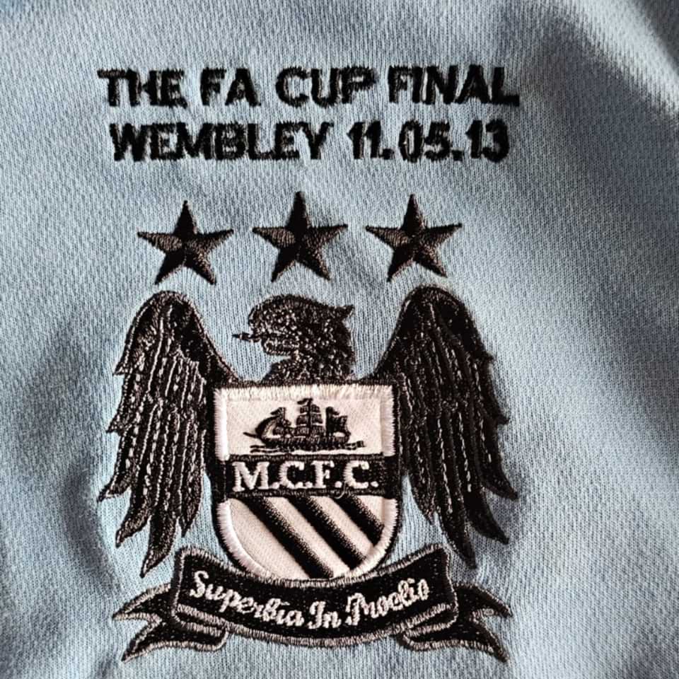 Gareth Barry – Match issued FA Cup Final 2013 – Manchester City - Image 7