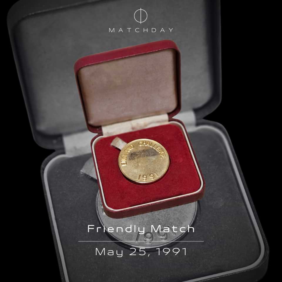 1991 Stanley Rous Medal – England vs Argentina - Image 3