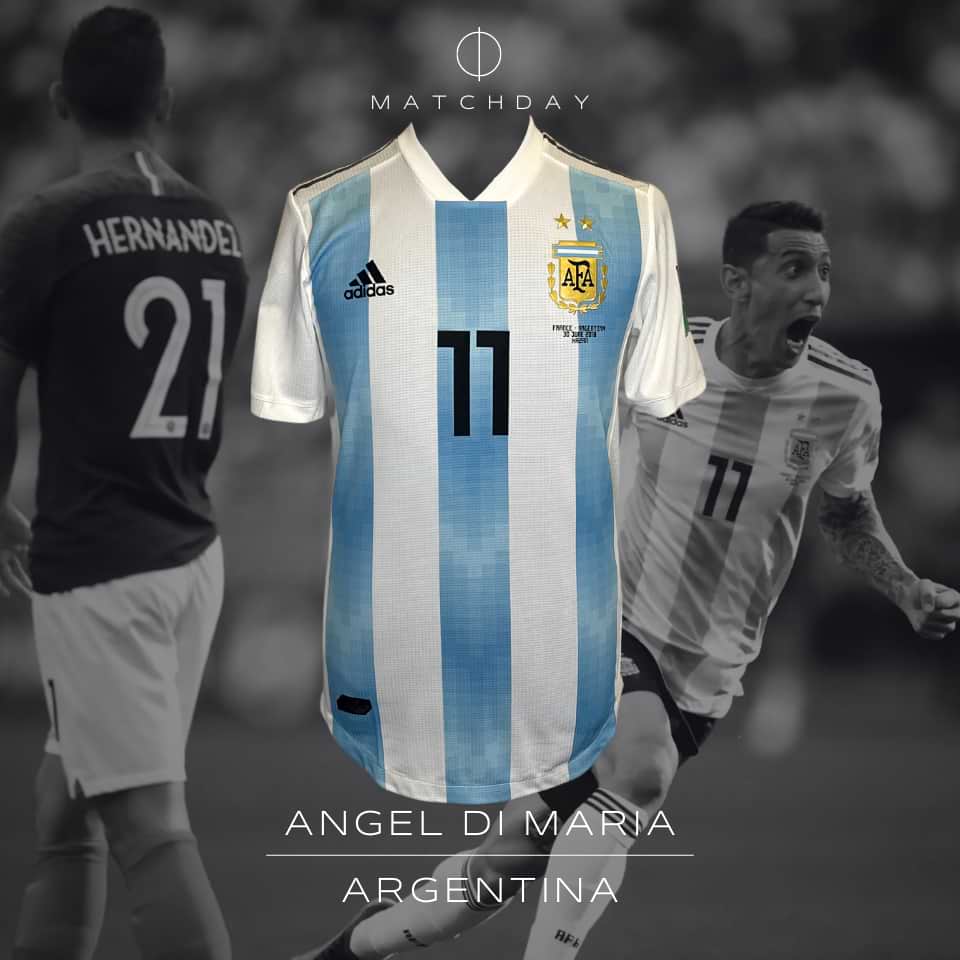 Angel Di Maria – Argentina – Match issued – Mundial FIFA Rusia 2018