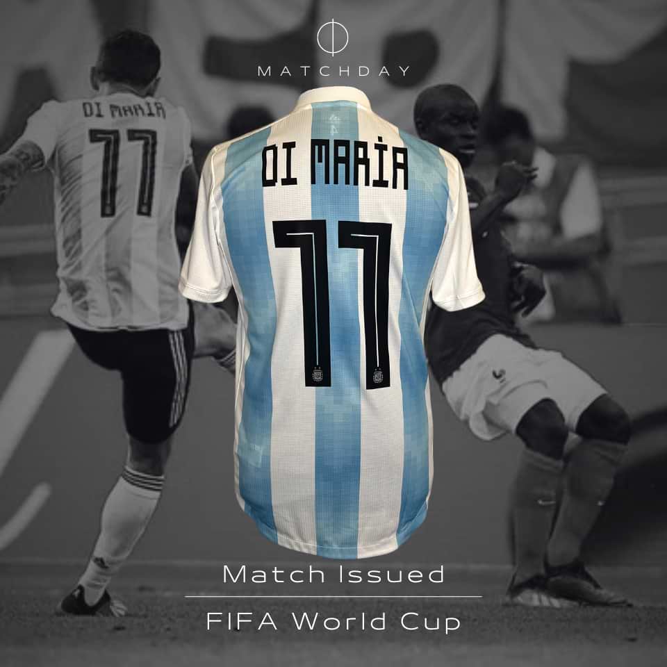 Angel Di Maria – Argentina – Match issued – Mundial FIFA Rusia 2018 - Imagen 3