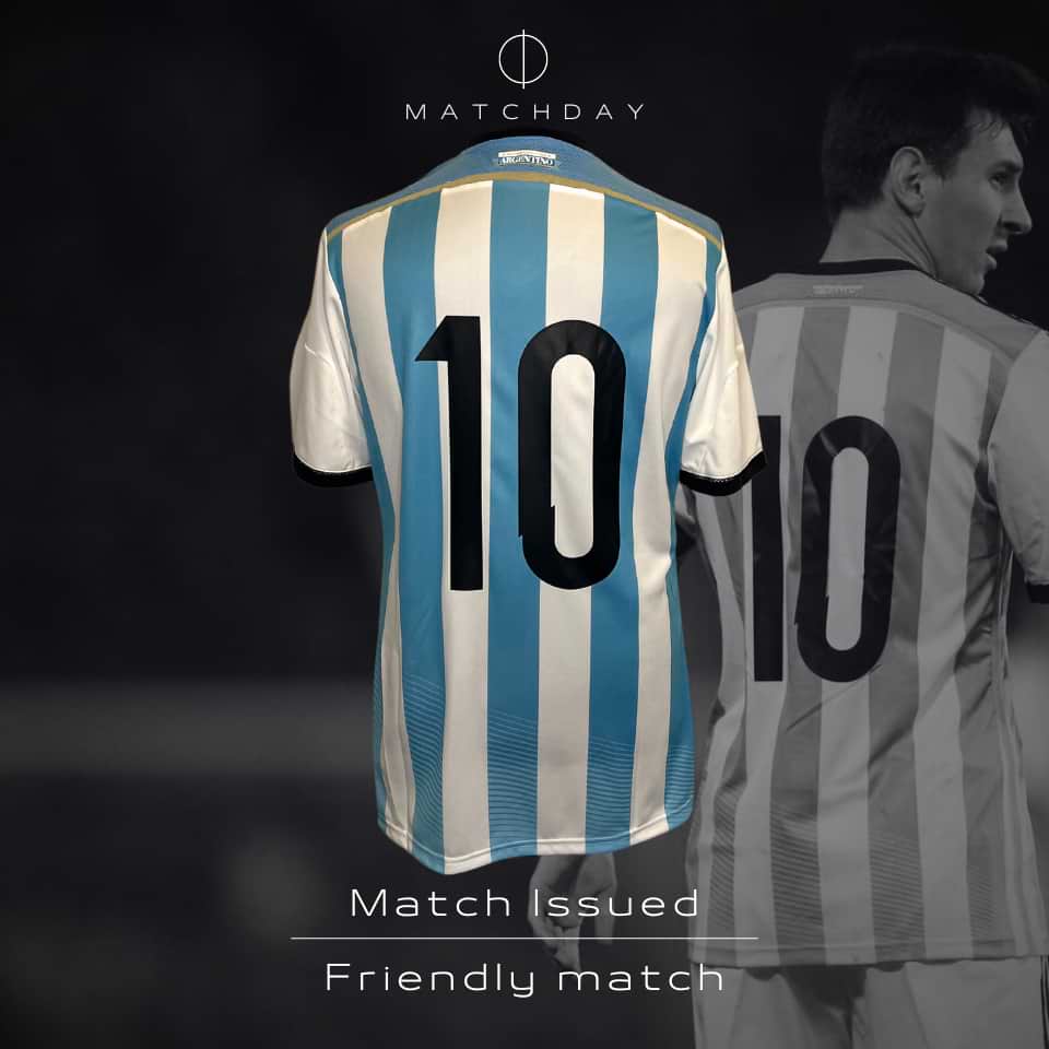 Lionel Messi Argentina – Match issued – Friendly match - Image 3