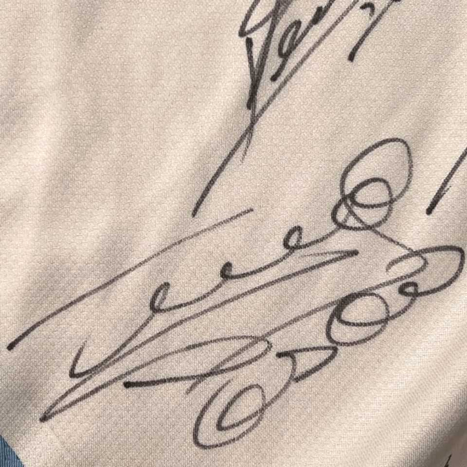 Musculosa entrenamiento Argentina Juegos Olímpicos Pekin 2008 firmada por Lionel Messi y otros - Imagen 17
