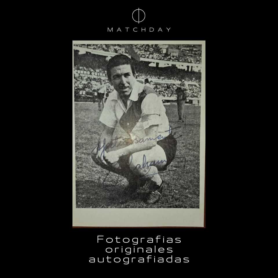 Foto firmada por Angel Labruna