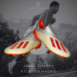 Angel Correa - Match worn boots - Season 2019 - Atletico Madrid