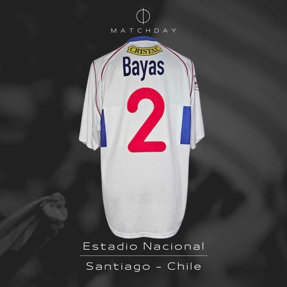 Andres Bayas – Match worn – Universidad Catolica – Copa Libertadores 2003 - Imagen 5