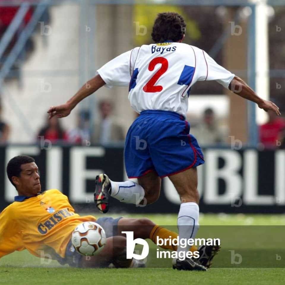 Andres Bayas – Match worn – Universidad Catolica – Copa Libertadores 2003 - Imagen 15