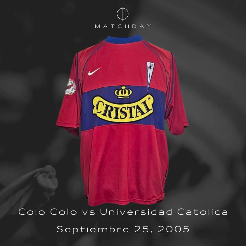 Eros Perez – Match worn – Universidad Catolica – Torneo Clausura 2005 - Imagen 4