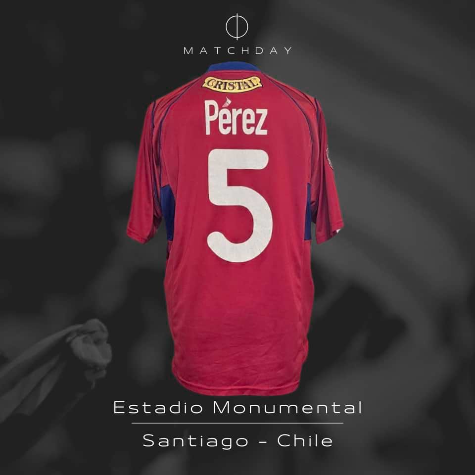 Eros Perez – Match worn – Universidad Catolica – Torneo Clausura 2005 - Imagen 5