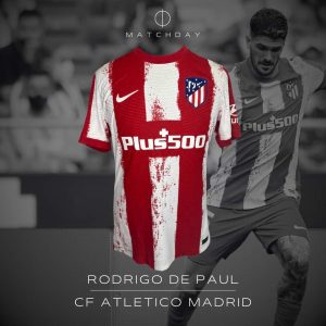 Rodrigo de Paul - Match worn - PHOTOMATCH - Atletico Madrid vs Elche - LaLiga 2021