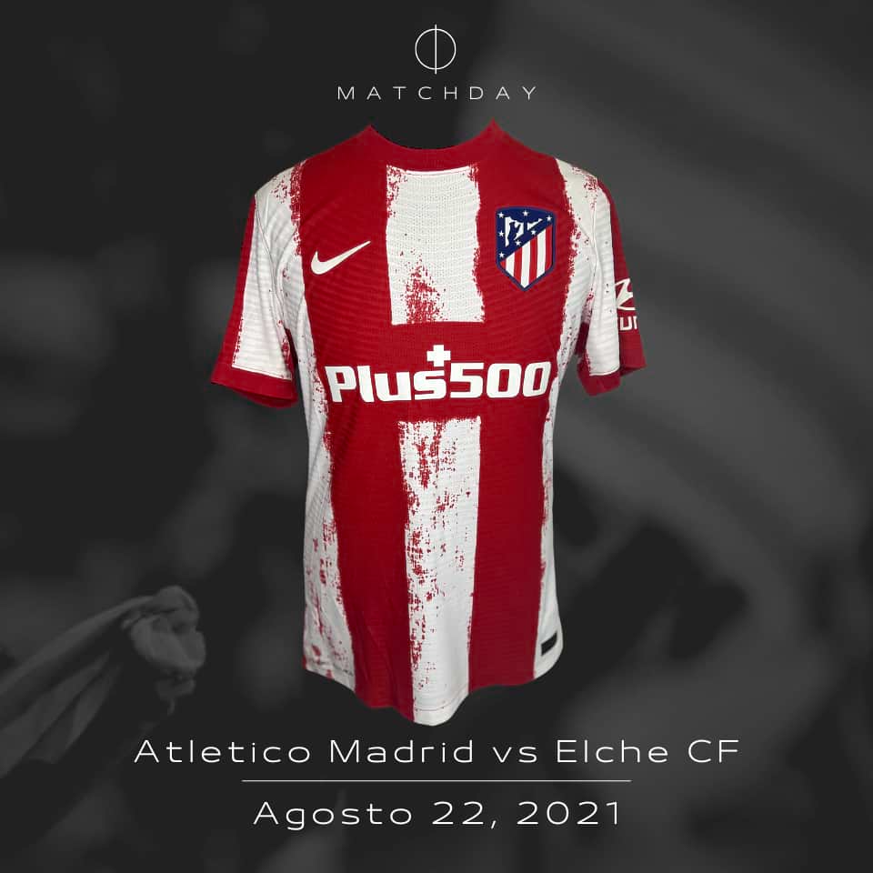 Rodrigo de Paul – Match worn – PHOTOMATCH – Atletico Madrid vs Elche – LaLiga 2021 - Imagen 4