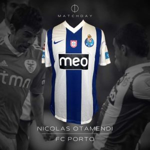 Nicolas Otamendi - Match worn - Porto FC vs Benfica SL - Primeira Liga 2011