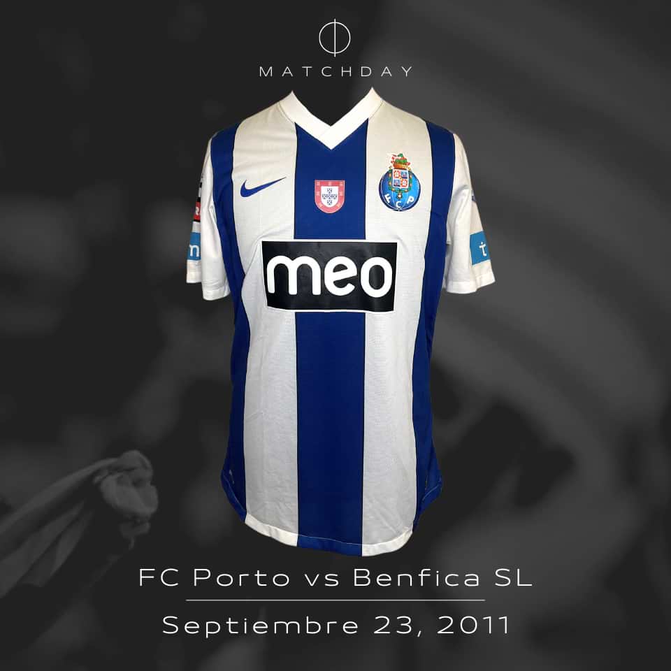 Nicolas Otamendi – Match worn – Porto FC vs Benfica SL – Primeira Liga 2011 - Imagen 4