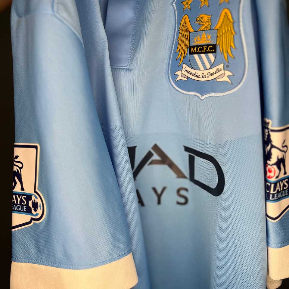 Nicolas Otamendi – Match worn – Manchester United vs Manchester City – Premier Ligue 2015 - Imagen 6