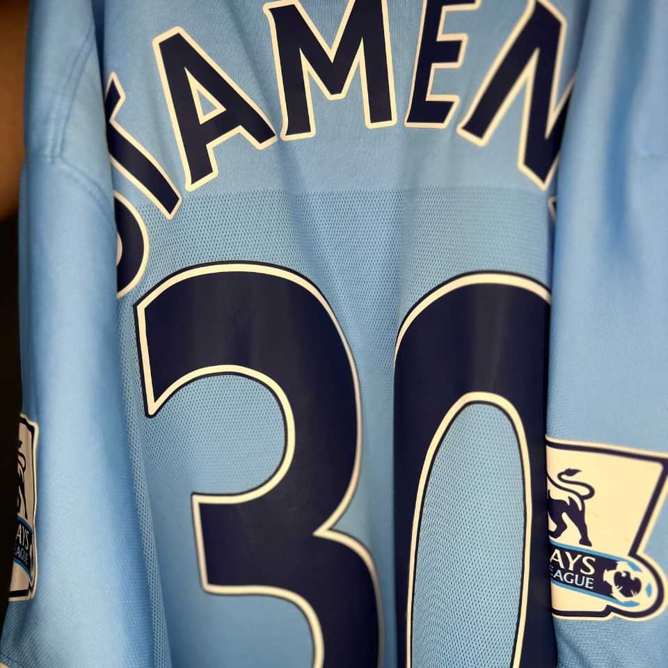 Nicolas Otamendi – Match worn – Manchester United vs Manchester City – Premier Ligue 2015 - Imagen 7