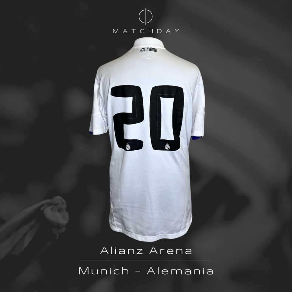 Gonzalo Higuain – Match worn – Bayern Munich vs Real Madrid – Franz Beckenbauer Farewell Match 2010 - Imagen 5