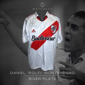 Daniel Montenegro - Match worn & signed - River Plate - Copa Libertadores 2004