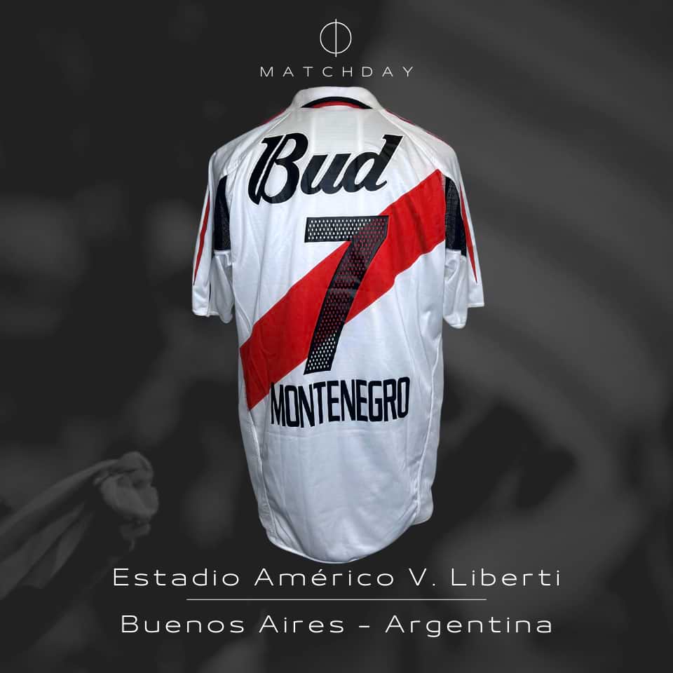 Daniel Montenegro – Match worn & signed – River Plate – Copa Libertadores 2004 - Imagen 5