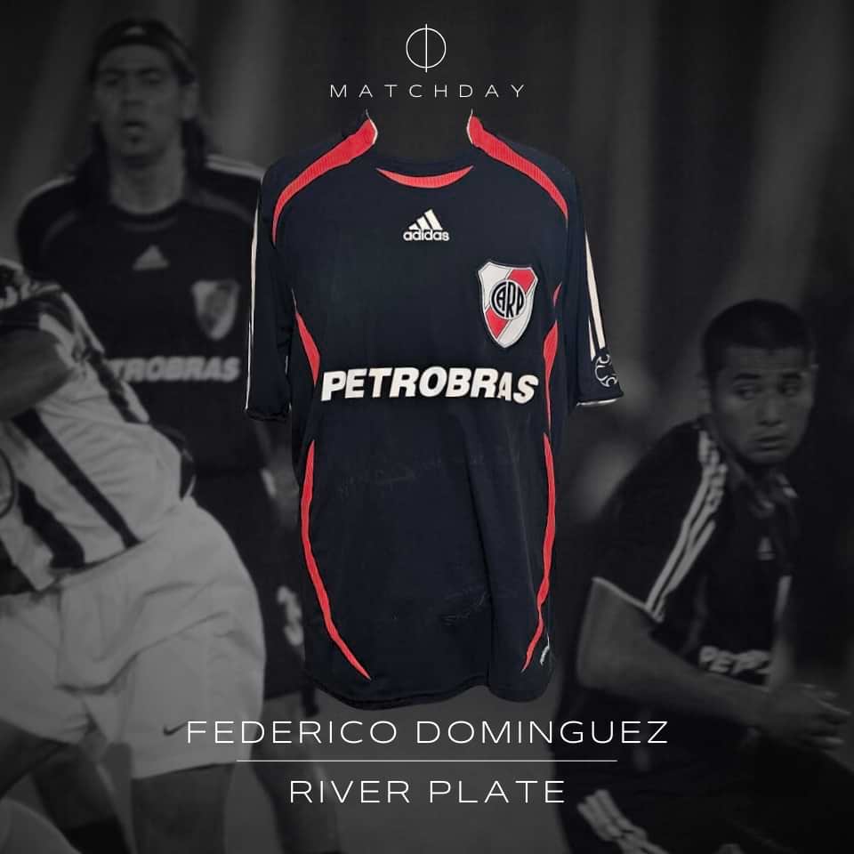Federico Dominguez – Match worn – River Plate – Copa Libertadores 2006