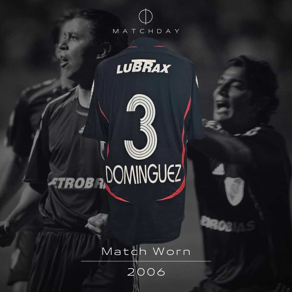 Federico Dominguez – Match worn – River Plate – Copa Libertadores 2006 - Imagen 3