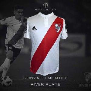 Gonzalo "Cachete" Montiel - Match Worn - PHOTOMATCH - River Plate - Copa Argentina 2018