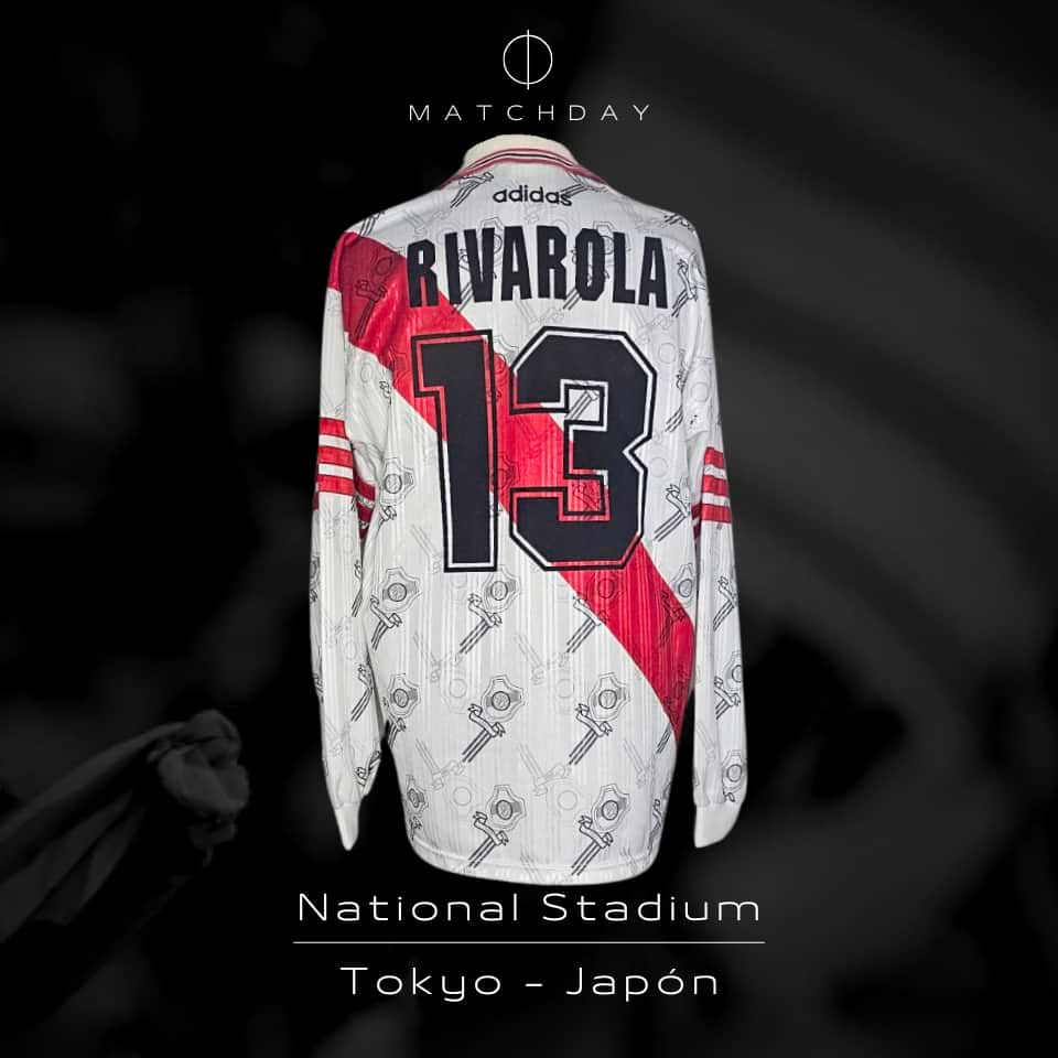 Guillermo Rivarola – Match worn in bench – River Plate vs Juventus – Copa Intercontinental 1996 - Imagen 5