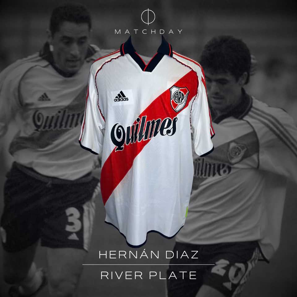 Hernan Diaz – Match worn – Torneo Apertura 2000