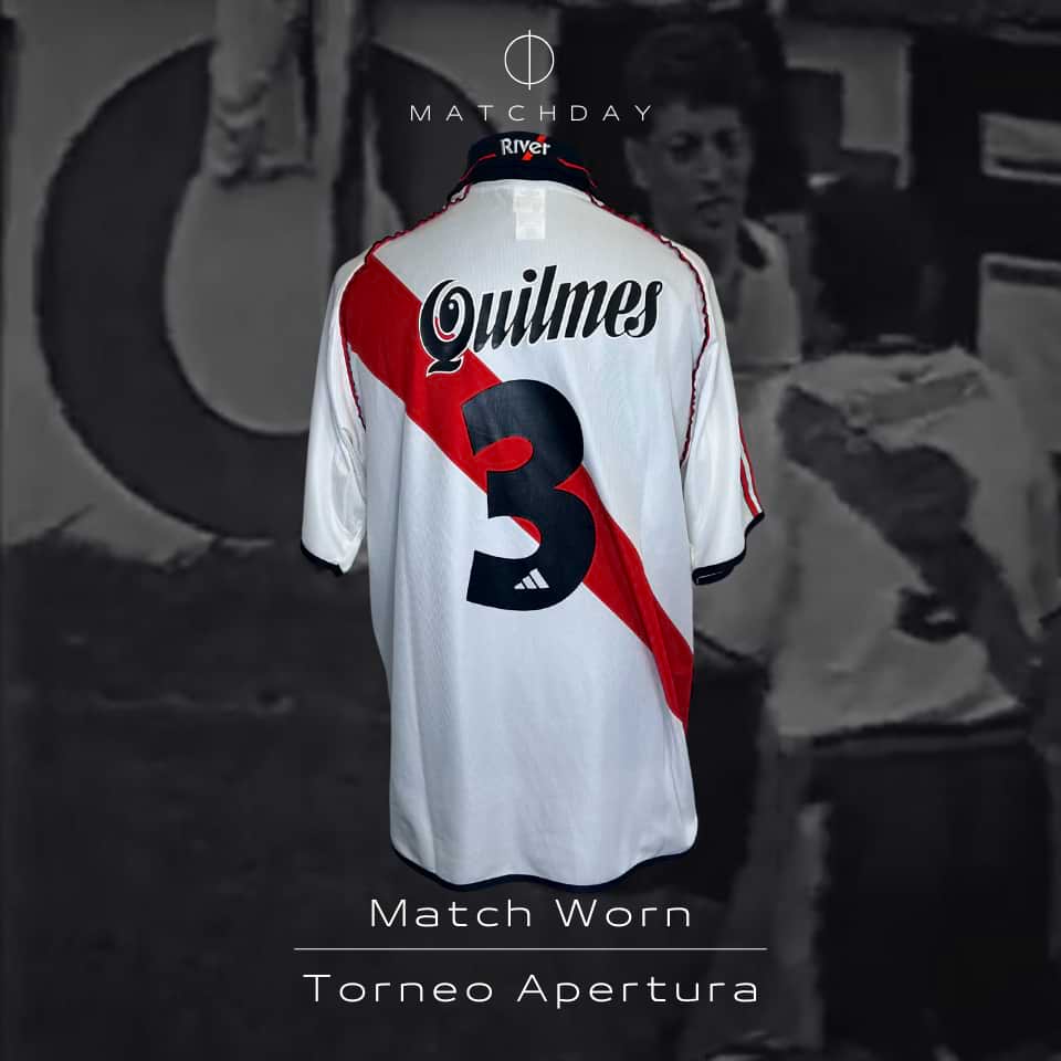 Hernan Diaz – Match worn – Torneo Apertura 2000 - Imagen 3