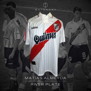 Matias Almeyda - Match worn - Torneo Clausura 1996