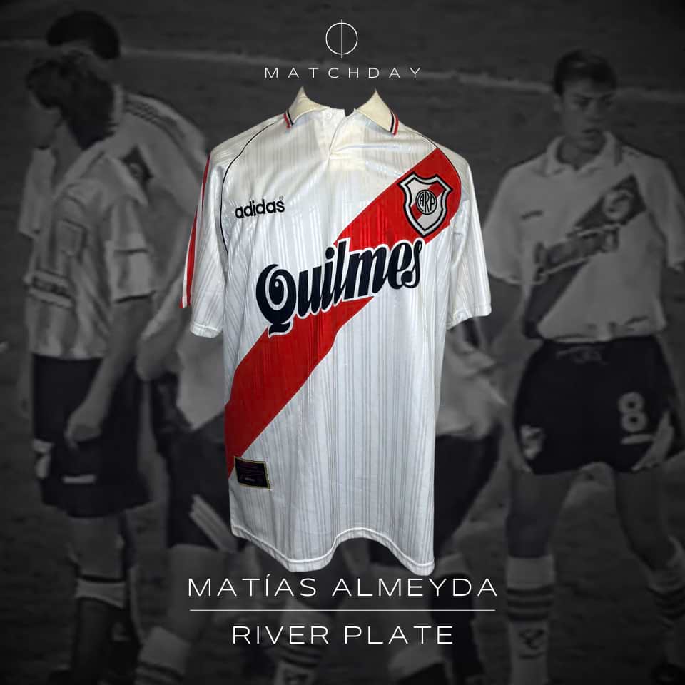 Matias Almeyda – Match worn – Torneo Clausura 1996