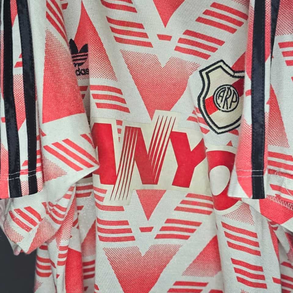 Walter Silvani – Match worn 2nd Half – River Plate vs Racing Club – Copa de Oro 1995 - Imagen 6