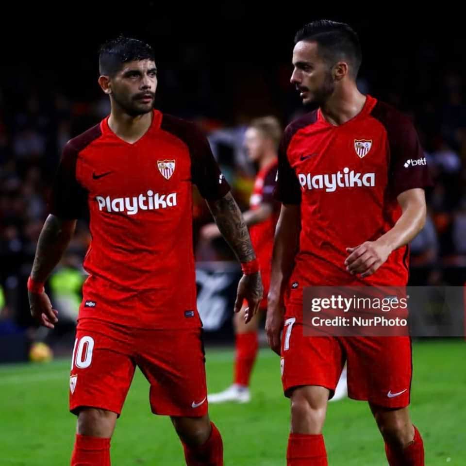 Ever Banega – Match worn – Valencia CF vs Sevilla FC – LaLiga 2018 - Imagen 17