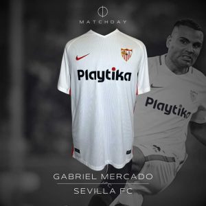 Gabriel Mercado - Match worn - Sevilla FC. vs Leganes - LaLiga 2019