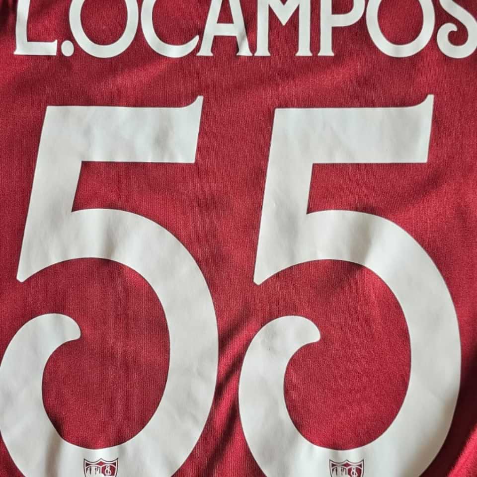 Lucas Ocampos – Match worn – Fenerbahce vs Sevilla FC – UEFA Europa Legue - Imagen 17