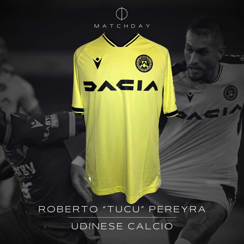 Roberto Pereyra – Match worn – Verona vs Udinese Calcio – Serie A