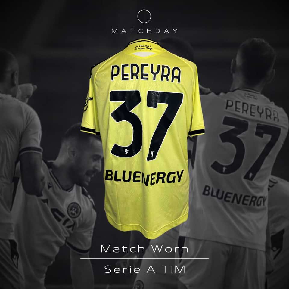Roberto Pereyra – Match worn – Verona vs Udinese Calcio – Serie A - Imagen 3