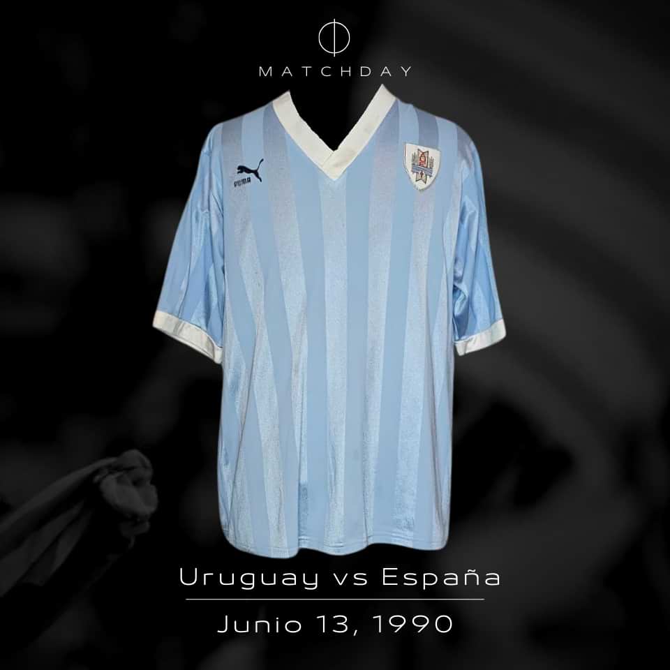 Sergio “Manteca” Martínez – Match worn in bench – Uruguay vs España – World Cup Italia 1990 - Imagen 4