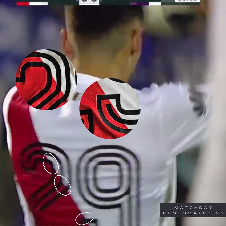 Gonzalo “Cachete” Montiel – Match Worn – PHOTOMATCH – River Plate – Copa Argentina 2018 - Imagen 25