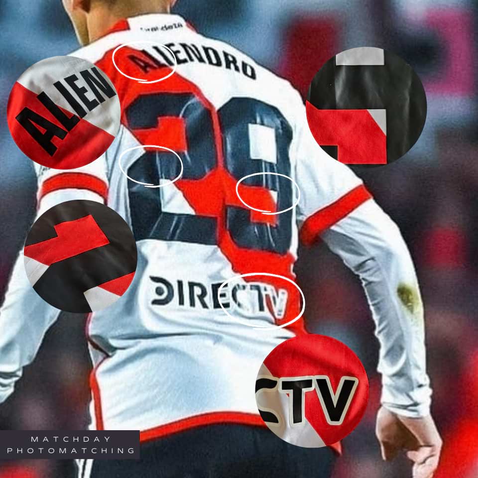 Rodrigo Aliendro – Match worn UNWASHED & PHOTOMATCH – River Plate vs Tigre – Torneo Liga Profesional Argentina 2024 - Imagen 25