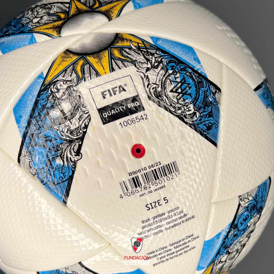 Pablo Solari – Match Worn & Signed game goal ball – River vs Boca – Copa de la Liga 2024 - Imagen 10