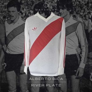 Alberto Bica - River Plate - Campeonate Nacional 1982/83 - Match Worn