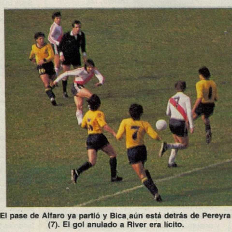 Alberto Bica – River Plate – Campeonate Nacional 1982/83 – Match Worn - Imagen 18