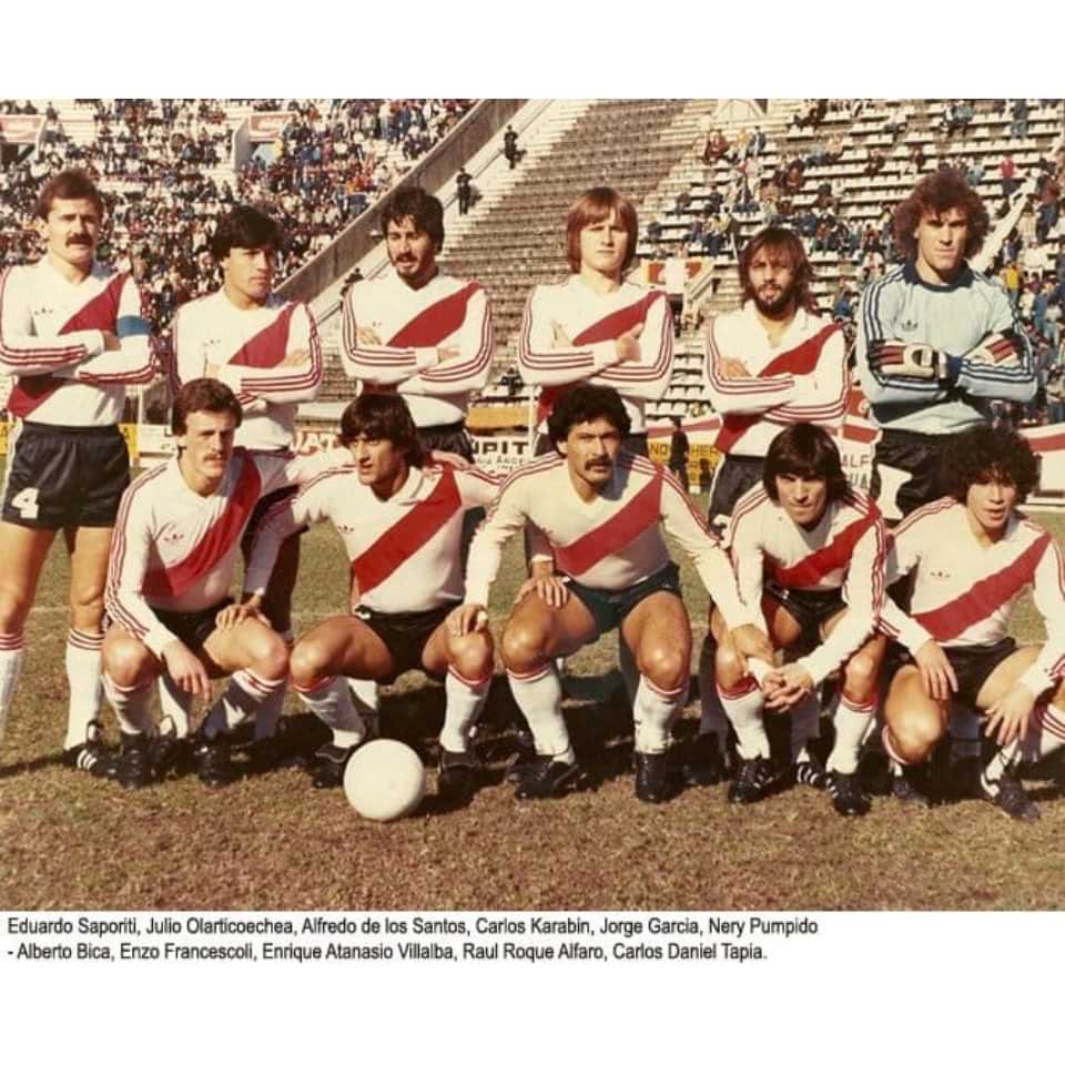 Alberto Bica – River Plate – Campeonate Nacional 1982/83 – Match Worn - Imagen 20