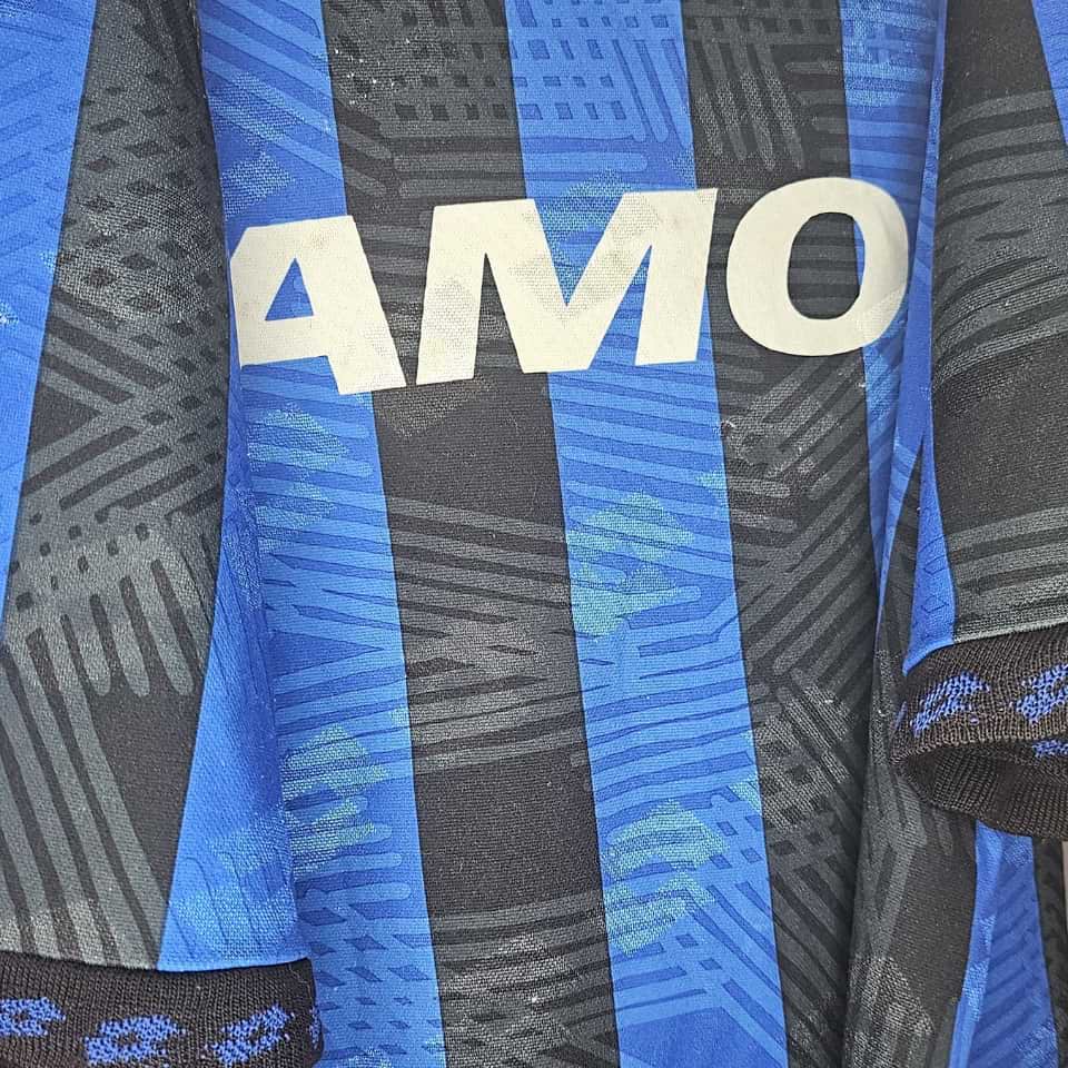 Claudio Caniggia – Atalanta – Sardegna Cup 1991 – Match Worn - Imagen 6