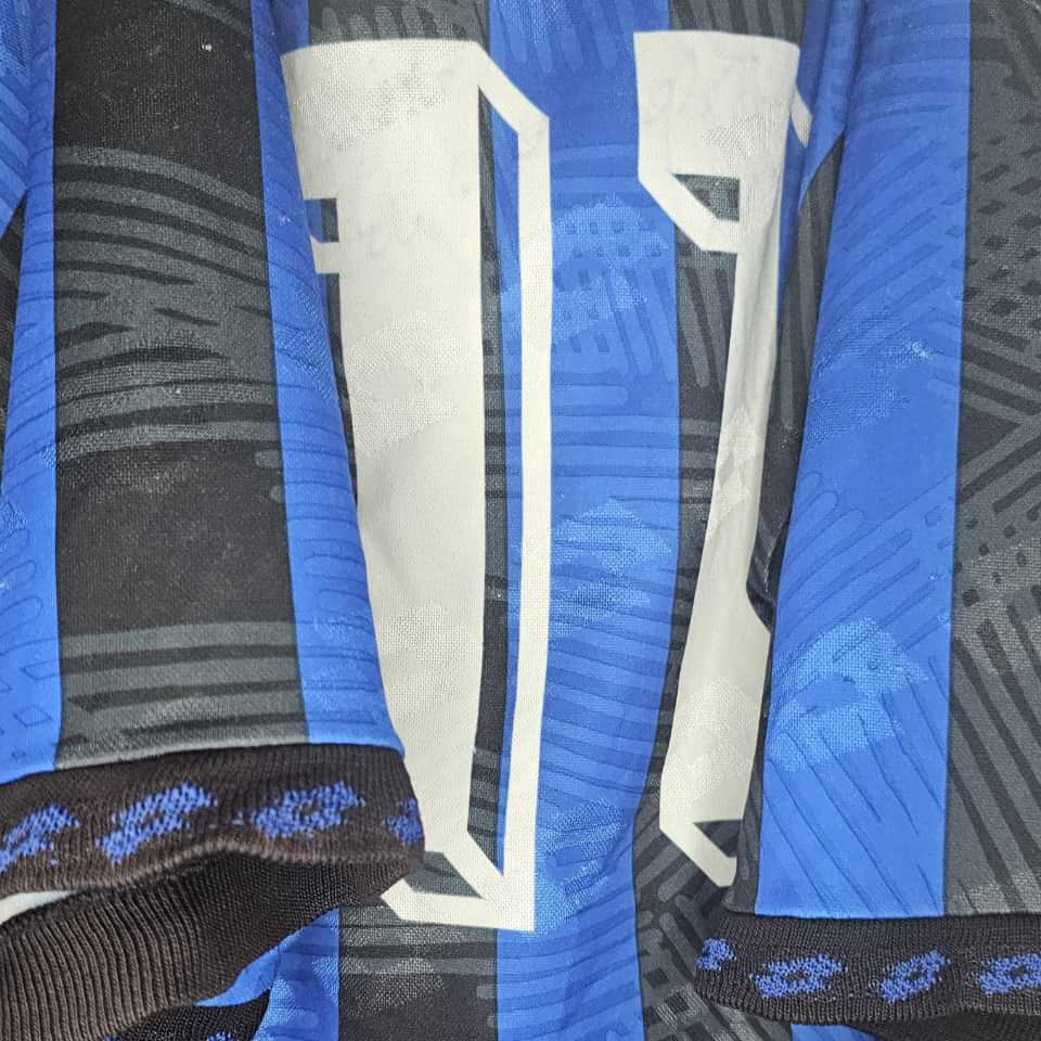 Claudio Caniggia – Atalanta – Sardegna Cup 1991 – Match Worn - Imagen 7