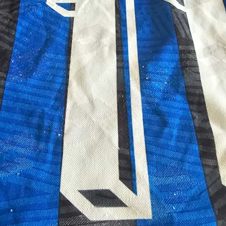 Claudio Caniggia – Atalanta – Sardegna Cup 1991 – Match Worn - Imagen 15