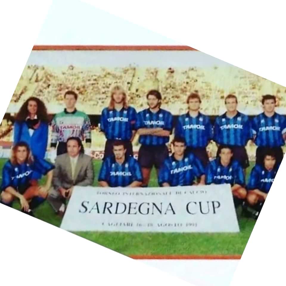 Claudio Caniggia – Atalanta – Sardegna Cup 1991 – Match Worn - Imagen 18