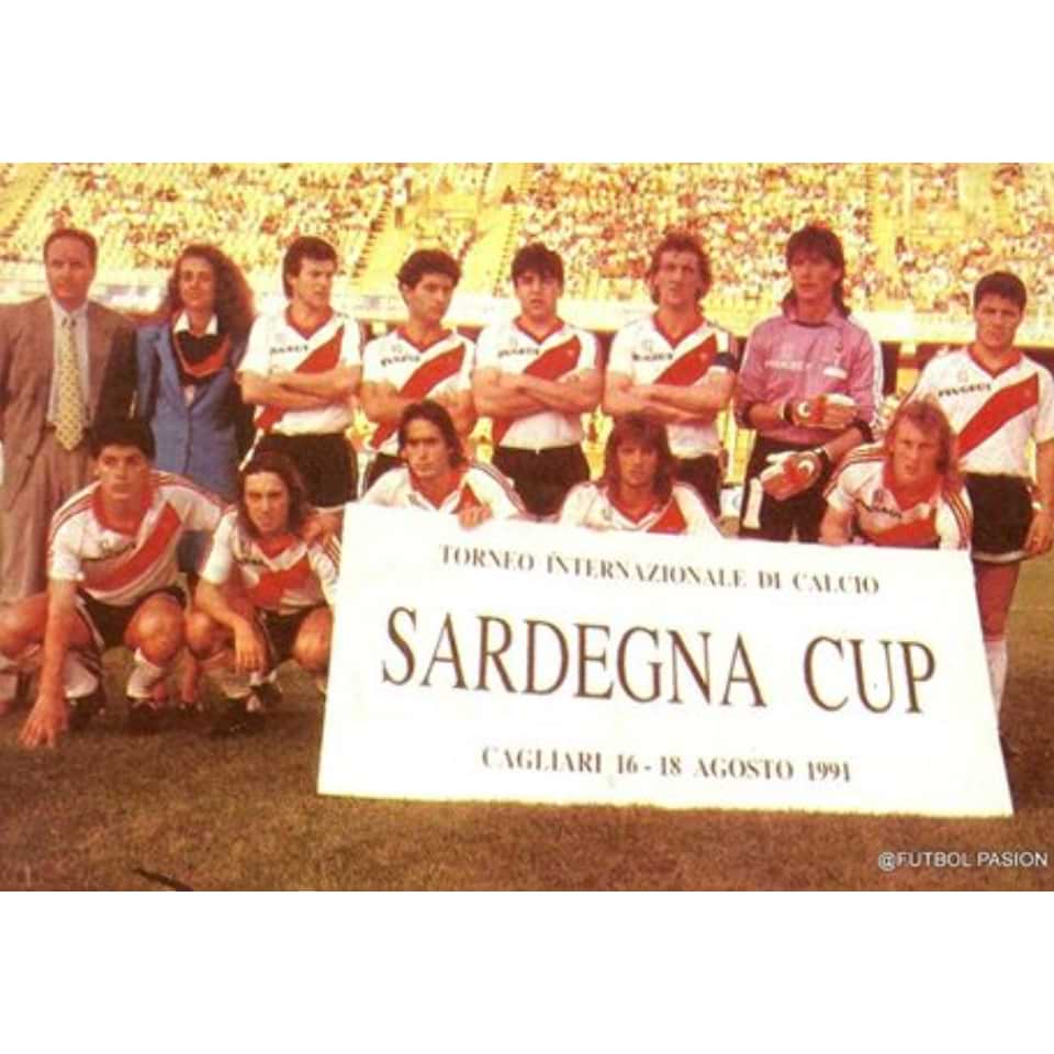 Claudio Caniggia – Atalanta – Sardegna Cup 1991 – Match Worn - Imagen 19